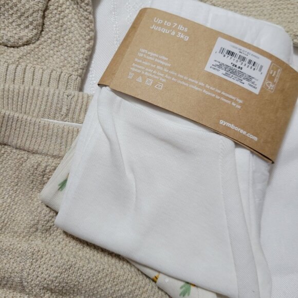 Gymboree Homegrown 100% organic Cotton Up To 7 lbs. NWT Lot. Mixed Bin Z33 - Picture 4 of 8